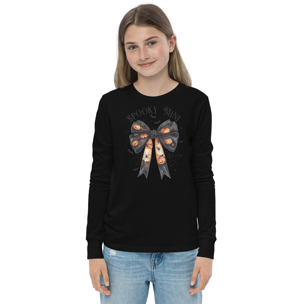 Spooky Mini Youth long sleeve tee