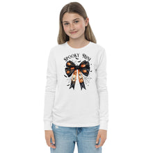 Load image into Gallery viewer, Spooky Mini Youth long sleeve tee
