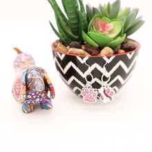 Load image into Gallery viewer, Glitter Paw Earrings
