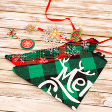 Load image into Gallery viewer, Classic Christmas Bandanas (Set of 2)
