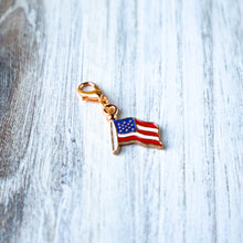 Load image into Gallery viewer, Charms - Red, White &amp; Blue Patriotic
