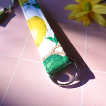 Load image into Gallery viewer, Charmable Wristlet Keychain - Lemon Squeezy

