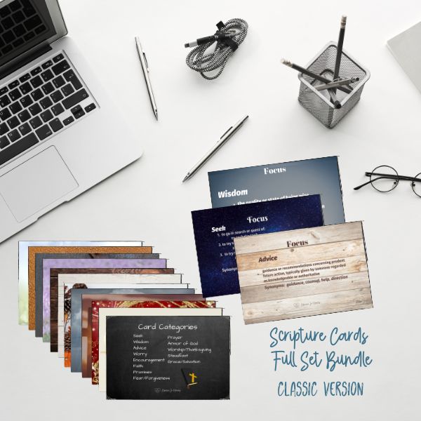 Scripture Card Classic Version - Full Set Bundle – Kimmi Jo Shop