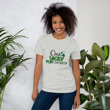 Load image into Gallery viewer, One Lucky Fur Mama Tee
