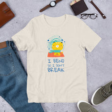 Load image into Gallery viewer, I Bend So I Don&#39;t Break Inspirational Tee
