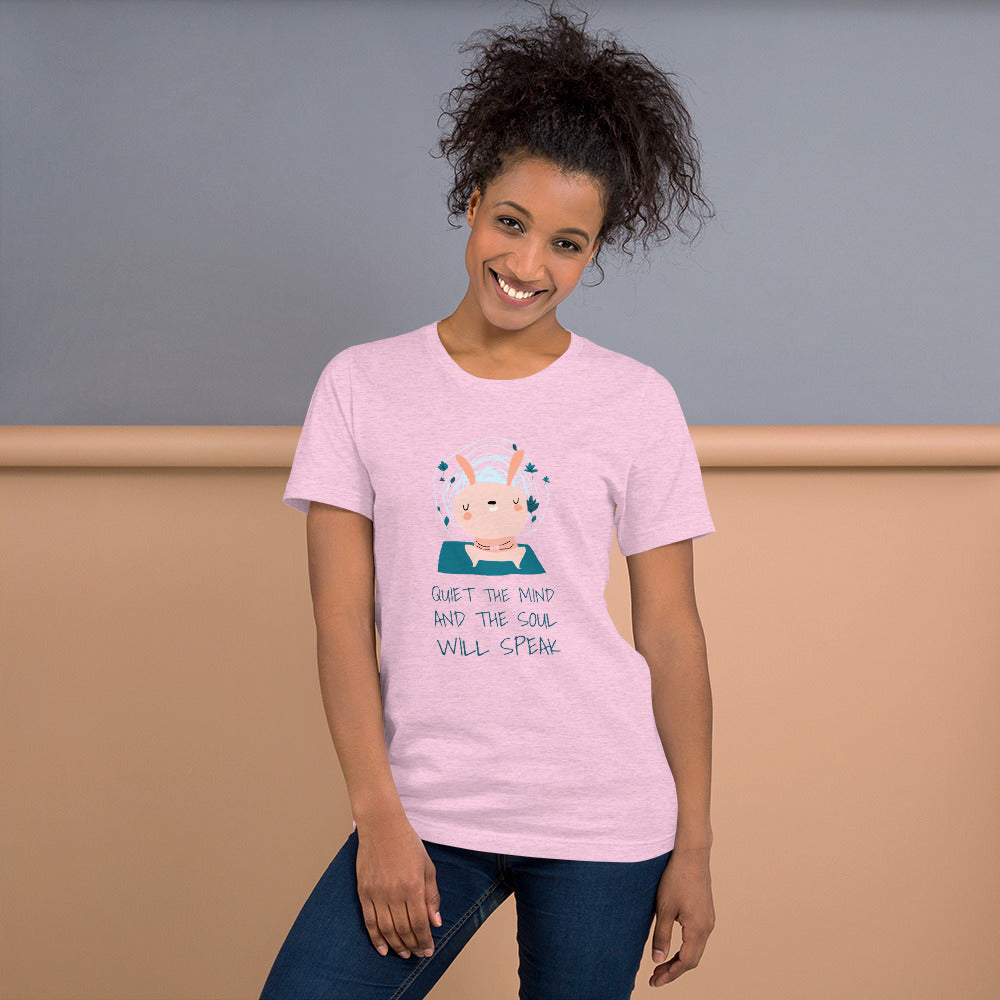Quiet the Mind Inspirational Tee