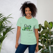 Load image into Gallery viewer, One Lucky Fur Mama Tee
