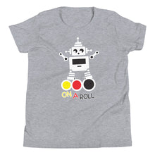Load image into Gallery viewer, On A Roll Robot - Youth Short Sleeve T-Shirt
