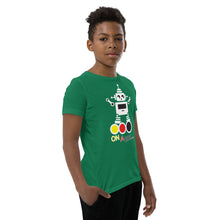 Load image into Gallery viewer, On A Roll Robot - Youth Short Sleeve T-Shirt
