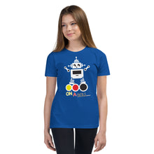 Load image into Gallery viewer, On A Roll Robot - Youth Short Sleeve T-Shirt
